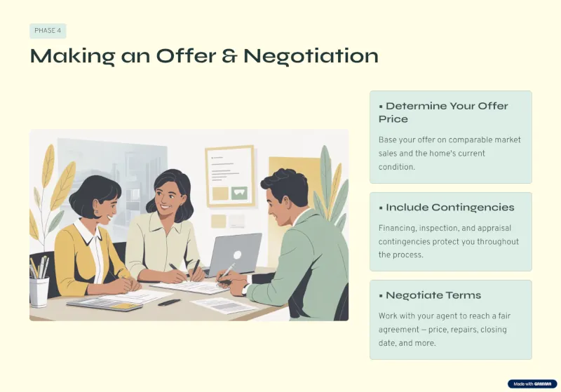 Making an Offer and Negotiation