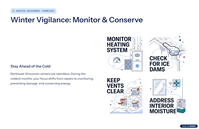 Winter Vigilance: Monitor and Conserve