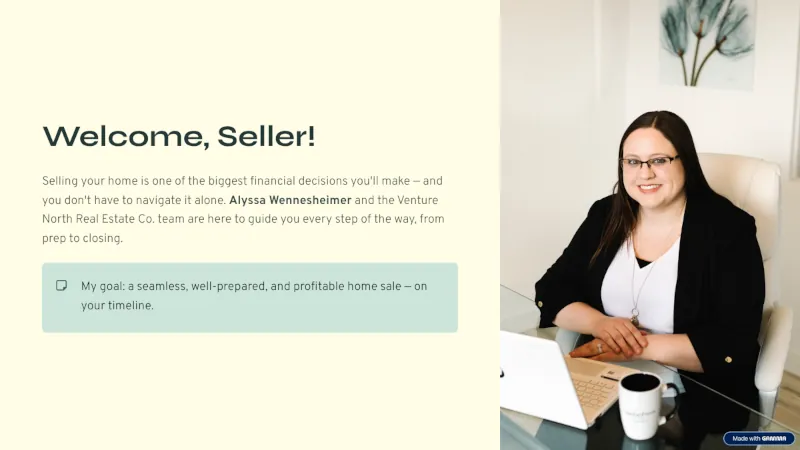 Welcome Seller