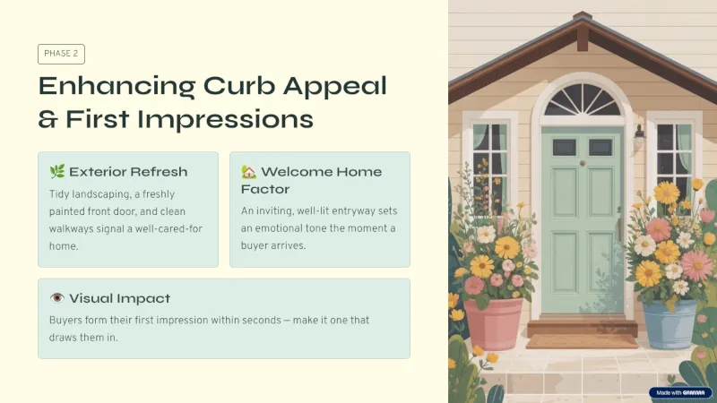 Enhancing Curb Appeal and First Impressions